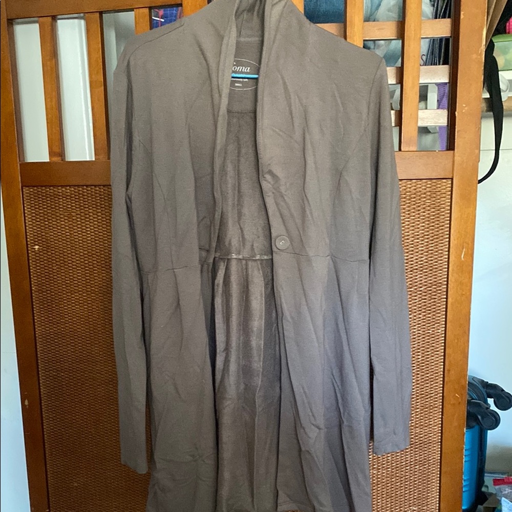 Sonoma Gray Open Front Cardigan